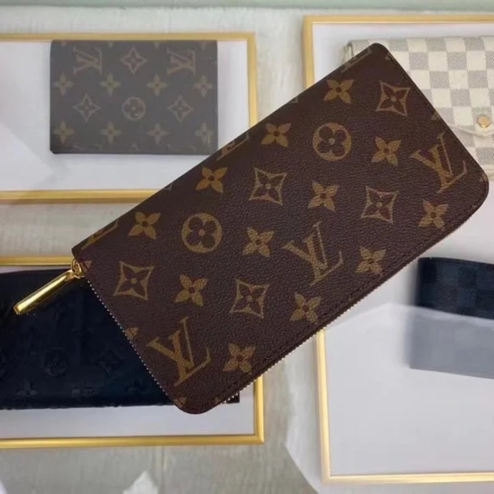 ✅Louis Vuitton Zippy Wallet Monogram